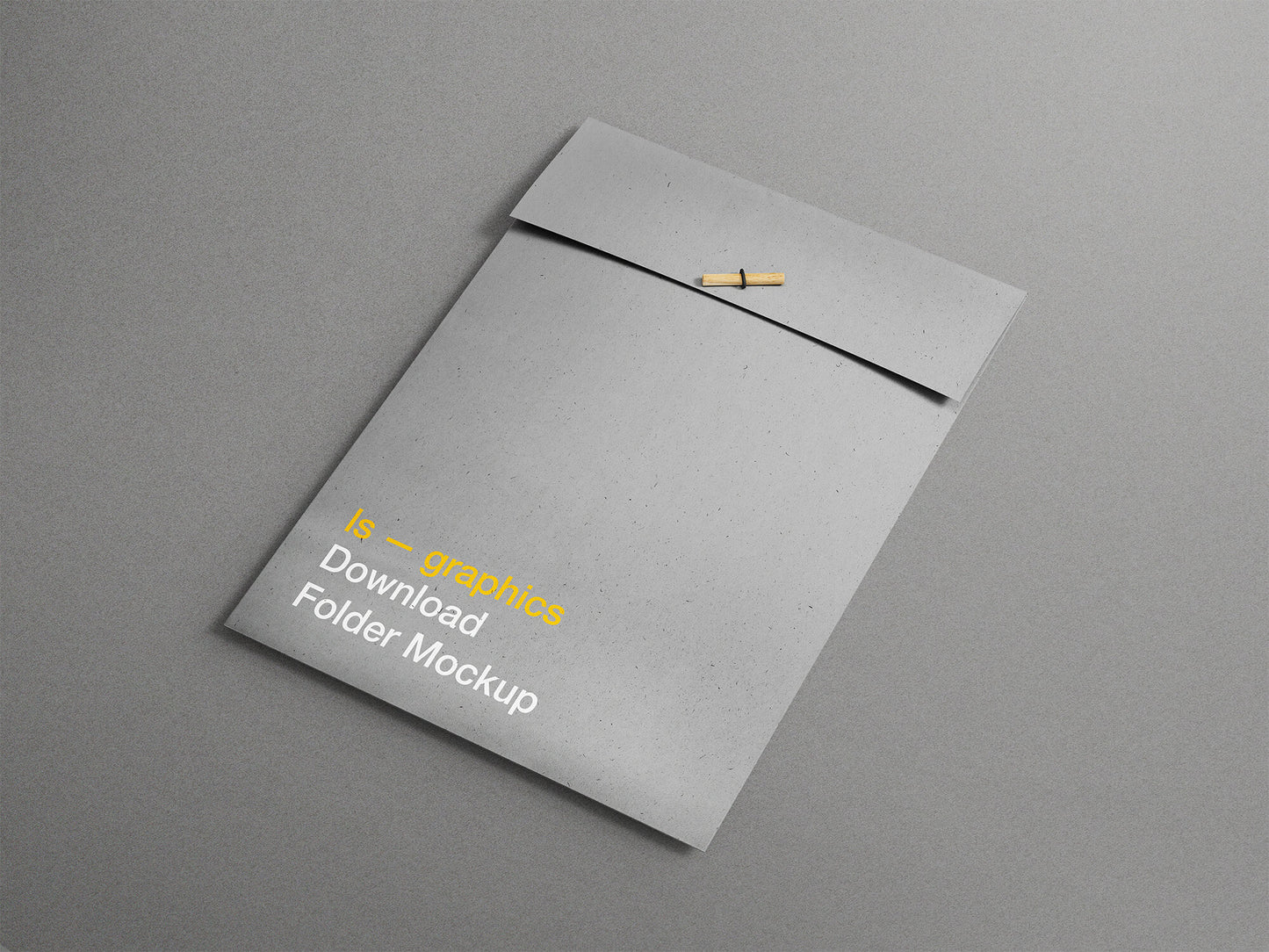Free A4 Folder Mockup