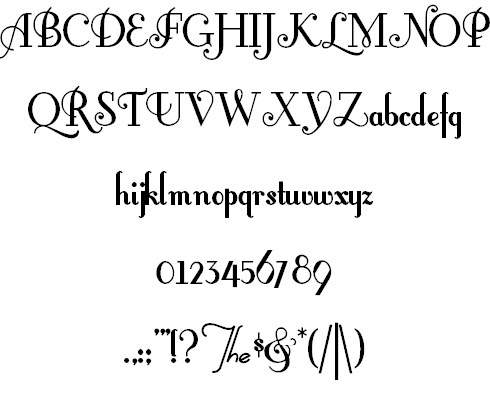Free Fontleroy Brown Font