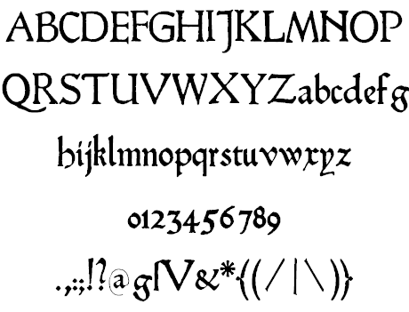 Free HamletOrNot Font