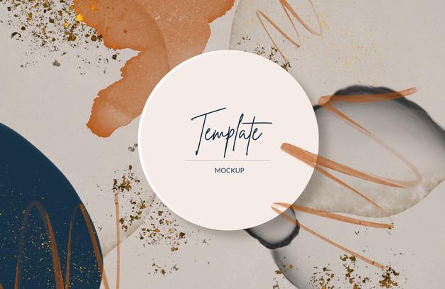 Free Abstract Watercolor Background Psd