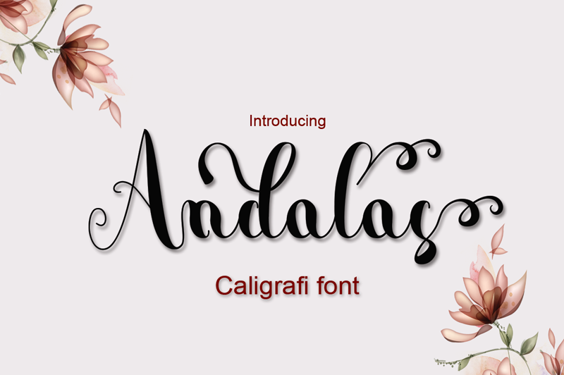 Free Andalas Font