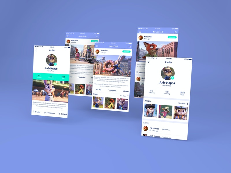 Free App Presentation Psd Mockup