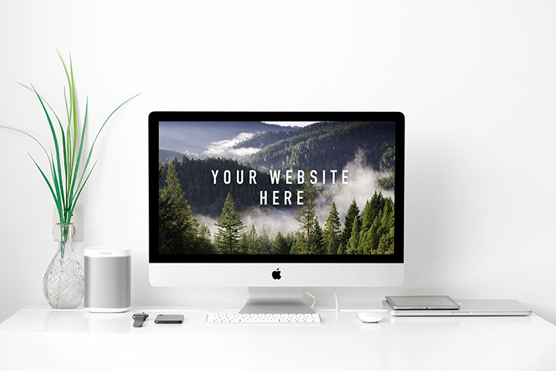 Free Apple Imac Mockup