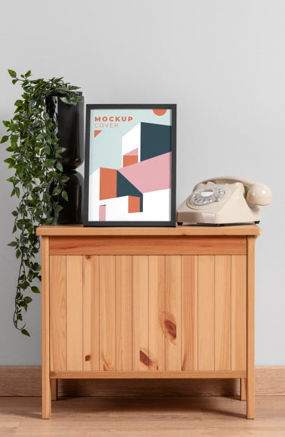 Free Arrangement Of Modern Mock-Up Frame Psd