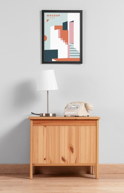 Free Arrangement Of Modern Mock-Up Frame Psd