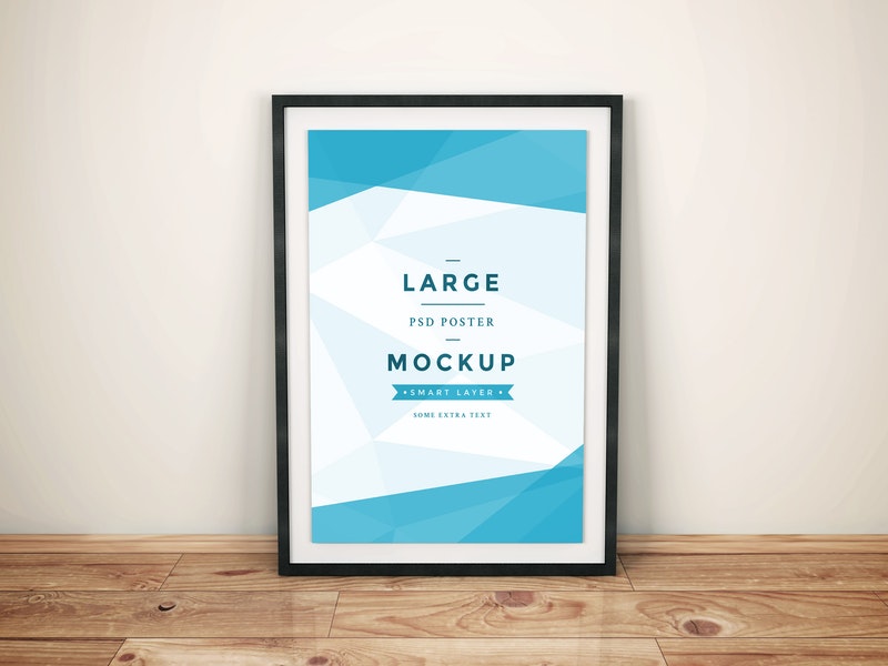 Free Artwork Frame Psd Mockup Vol.4