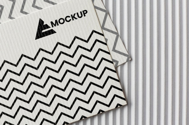 Free Assortment Of Branding Mock-Up On Card Psd