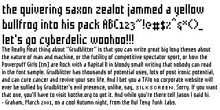 Free Grudblitter Font