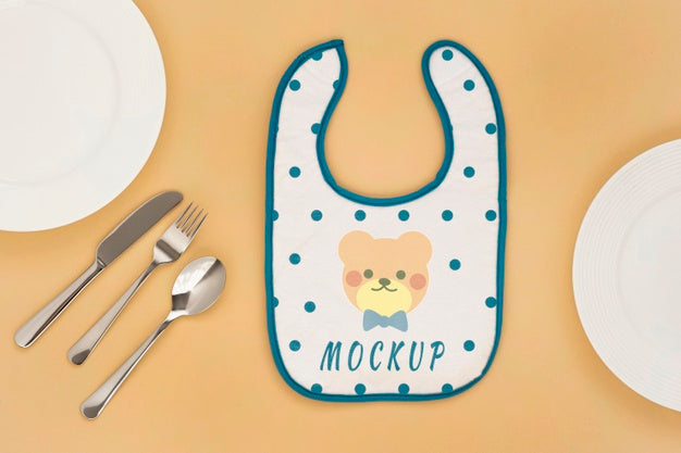 Free Baby Feeding Elements Assortment Psd