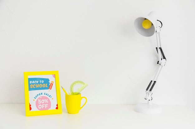 Free Back To School Super Sale Banner Design Psd