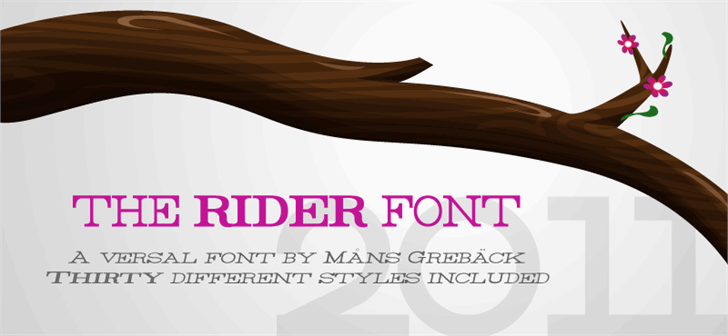 Free Rider Font
