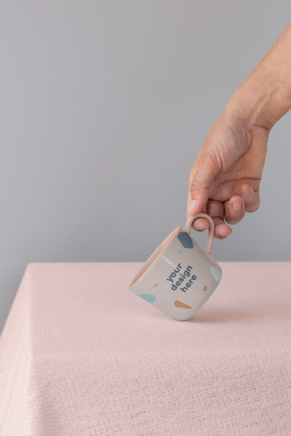 Free Beautiful Mug Mockup Psd