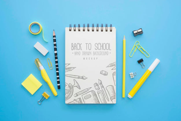 Free Beautiful Stationery Minimal Concept Psd