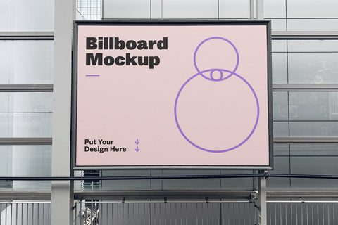 Free Billboard In Hall Mockup