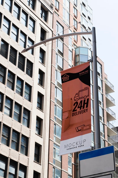 Free Billboard In The City Mock-Up Psd