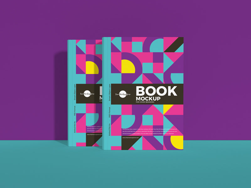 Free Book Mockup For Cover Branding