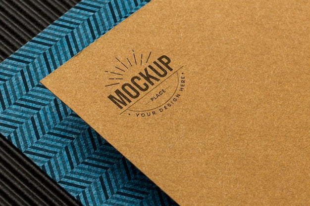 Free Branding Mock-Up On Card Assortment Psd