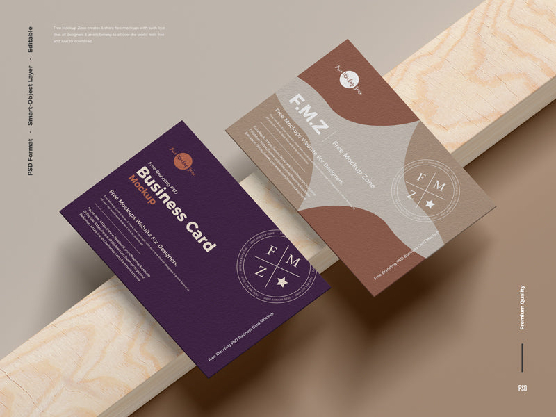 Free Branding Psd Uk Size Business Card Mockup
