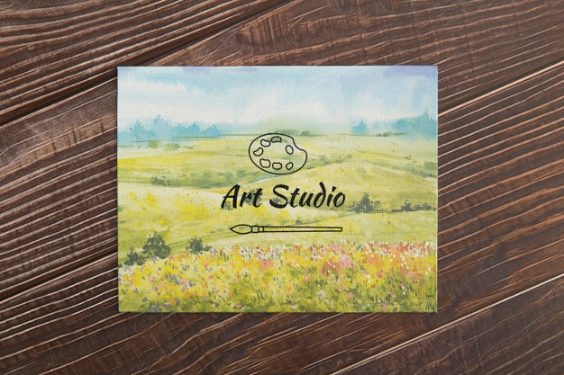 Free Brochure Concept Mock-Up Psd