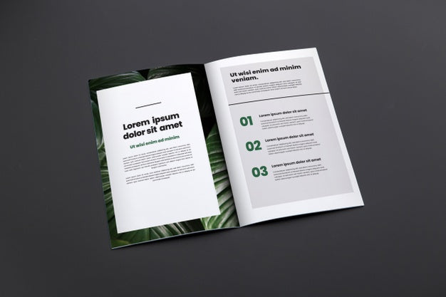 Free Brochure Concept Mock-Up Psd
