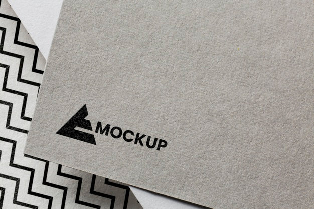 Free Business Branding On Card Mock-Up Assortment Psd