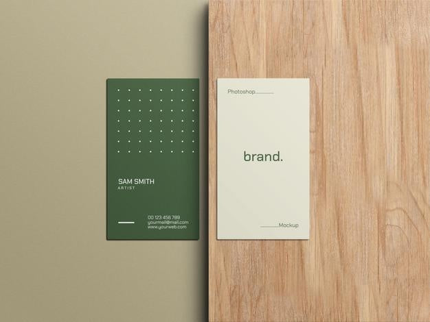 Free Business Card Mockup Psd