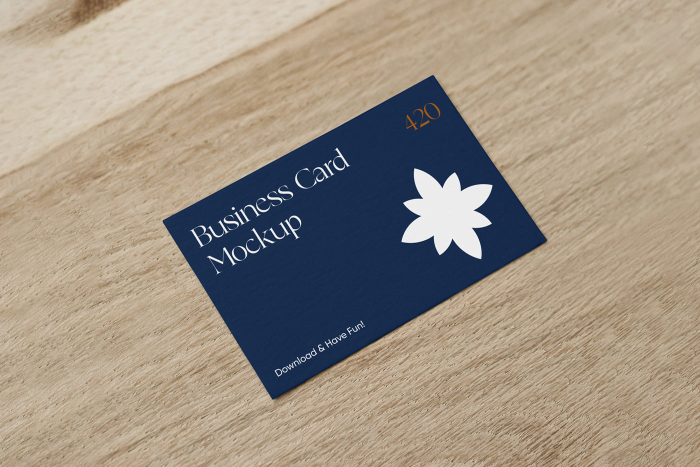 Free Business Card Psd Mockup