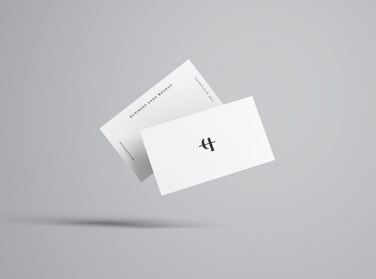 Free Business Cards Mockup
