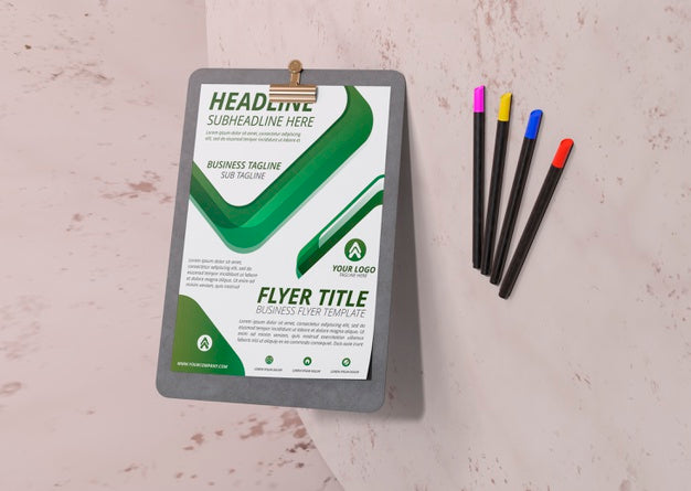 Free Business Corporate Identity Template For Flyer Psd