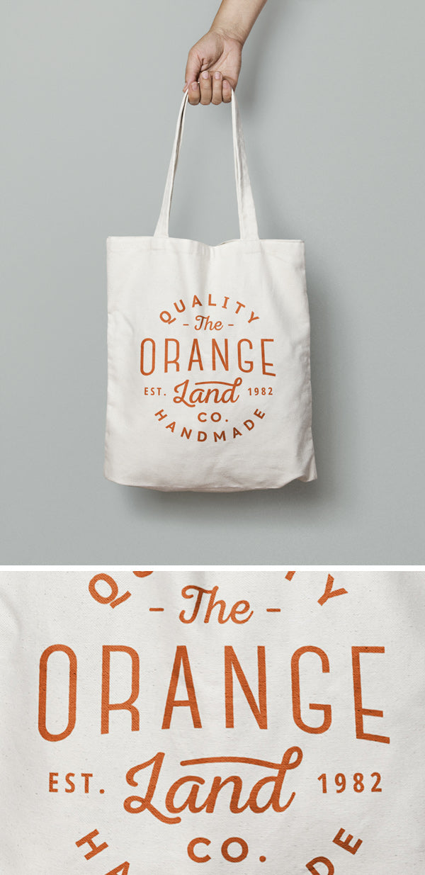 Free Canvas Tote Bag Mockup