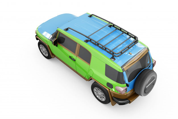 Free Car Mock-Up Isolated Design Psd