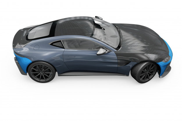 Free Car Mock-Up Isolated Design Psd