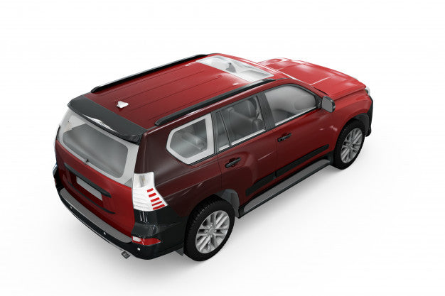 Free Car Mock-Up Isolated Design Psd