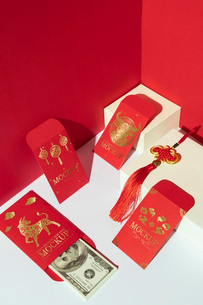 Free Chinese New Year Assortment Psd