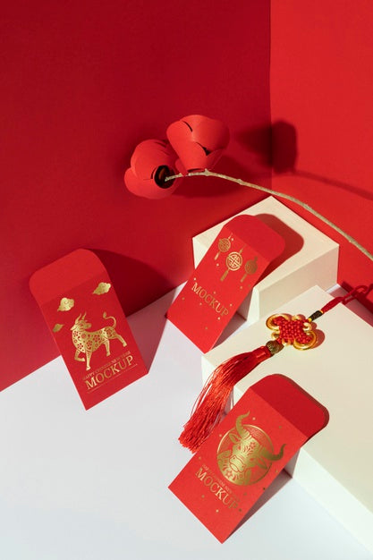 Free Chinese New Year Assortment Psd