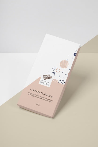Free Chocolate Packaging Mockup Psd