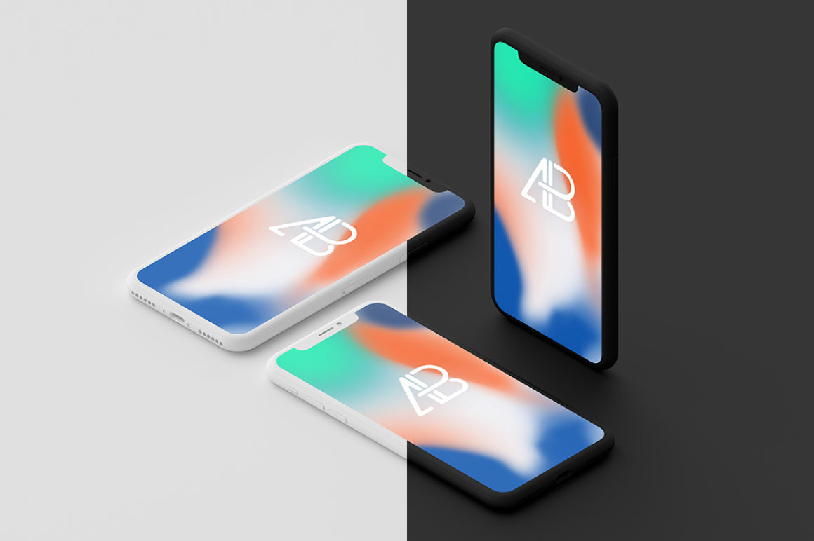 Free Clay Iphone X Mockup Vol.2
