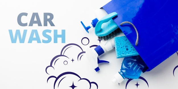 Free Cleaning Products In Bag Mock-Up Psd