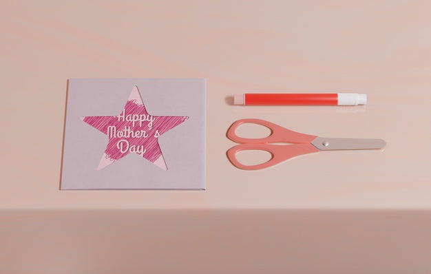 Free Close-Up Mothers Day Greeting Card Psd