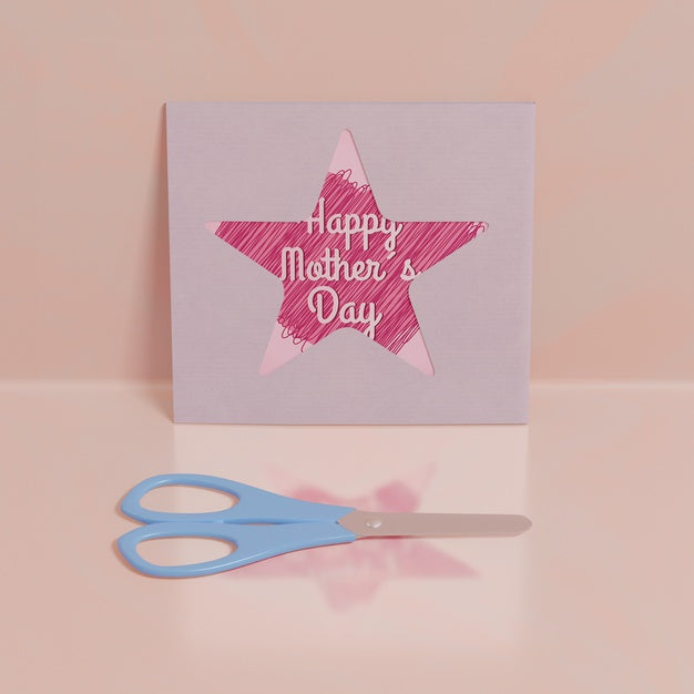 Free Close-Up Mothers Day Greeting Card Psd