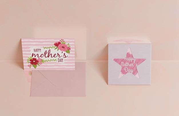Free Close-Up Mothers Day Greeting Card Psd