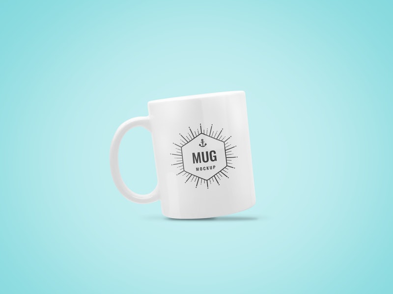 Free Coffee Mug Psd Mockup