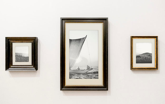 Free Collection Of Art Pieces On The Wall Psd