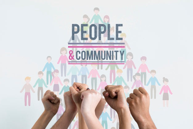 Free Community Ethnical Concept Mock-Up Psd