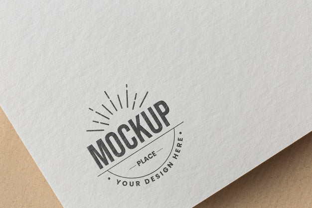Free Composition With Company Branding Card Mock-Up Psd
