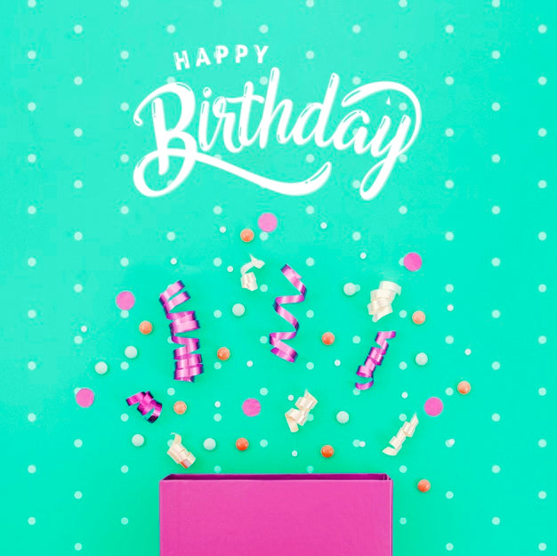 Free Confetti And Festive Preparations Psd