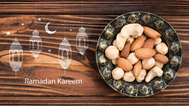 Free Copyspace Mockup With Ramadan Concept Psd