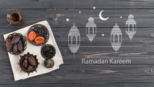 Free Copyspace Mockup With Ramadan Concept Psd