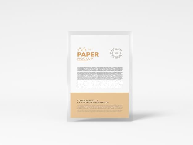 Free Corporate A4 Letterhead Stationery Mockup Psd