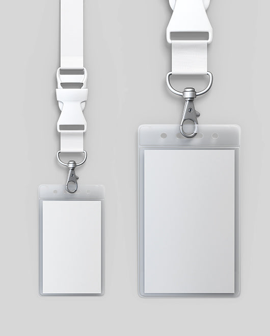 Free Corporate Id Card With Lanyard Psd Mockup